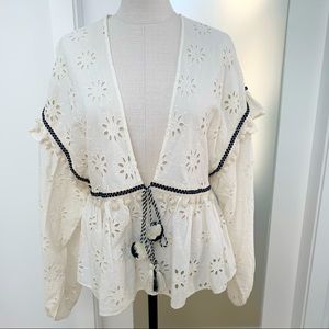 Zara TRF boho chic long top/cardigan. Small but easily a medium or large.